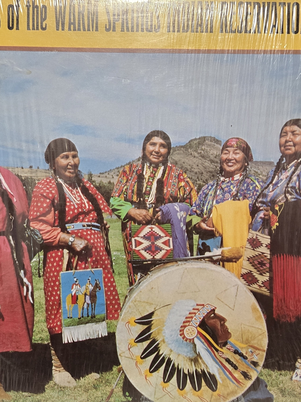 Native-Inspired Decorative Drum Wall Art - Multicolor